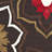Candelo Hand Tufted Wool/Viscose Floral Rug in Red/Brown-954838179