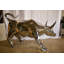 Statue moderne en acier inoxydable 80 po x 49 po x H 49 po Wall Street