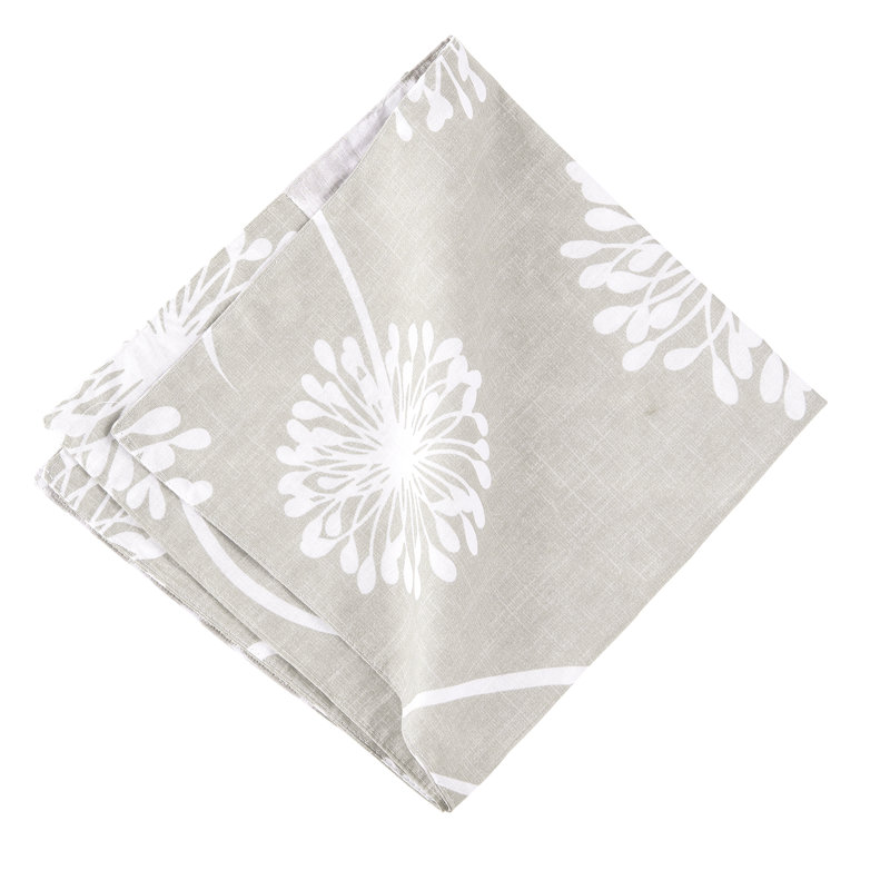 Knipe Cotton Floral Square Napkin