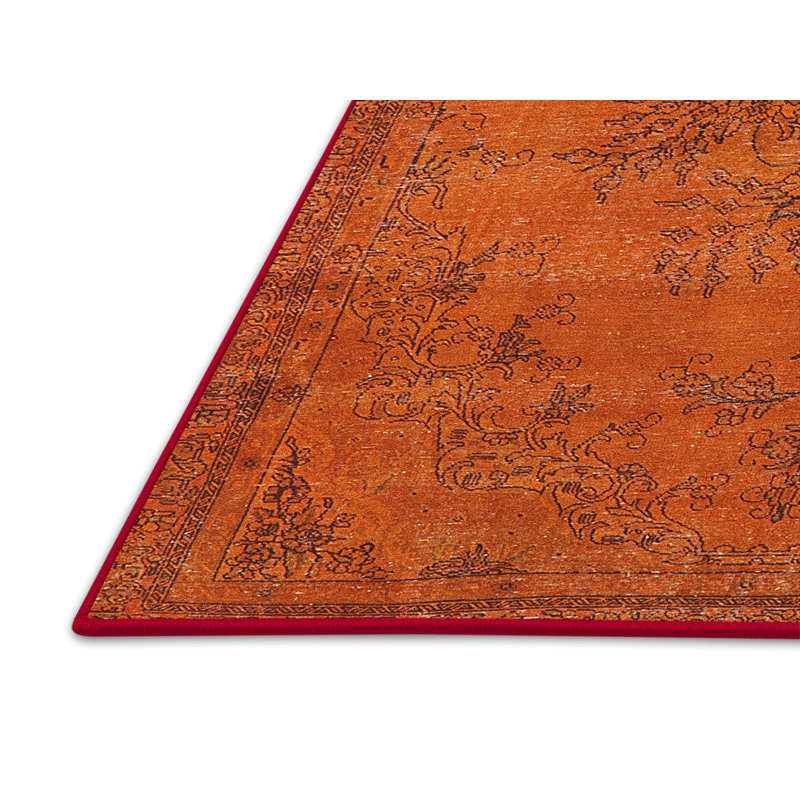Tapis oriental orange Reze, Rectangle 8 pi x 10 pi