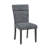 Susan Chic Grey Dining Table Set for Stylish Eateries