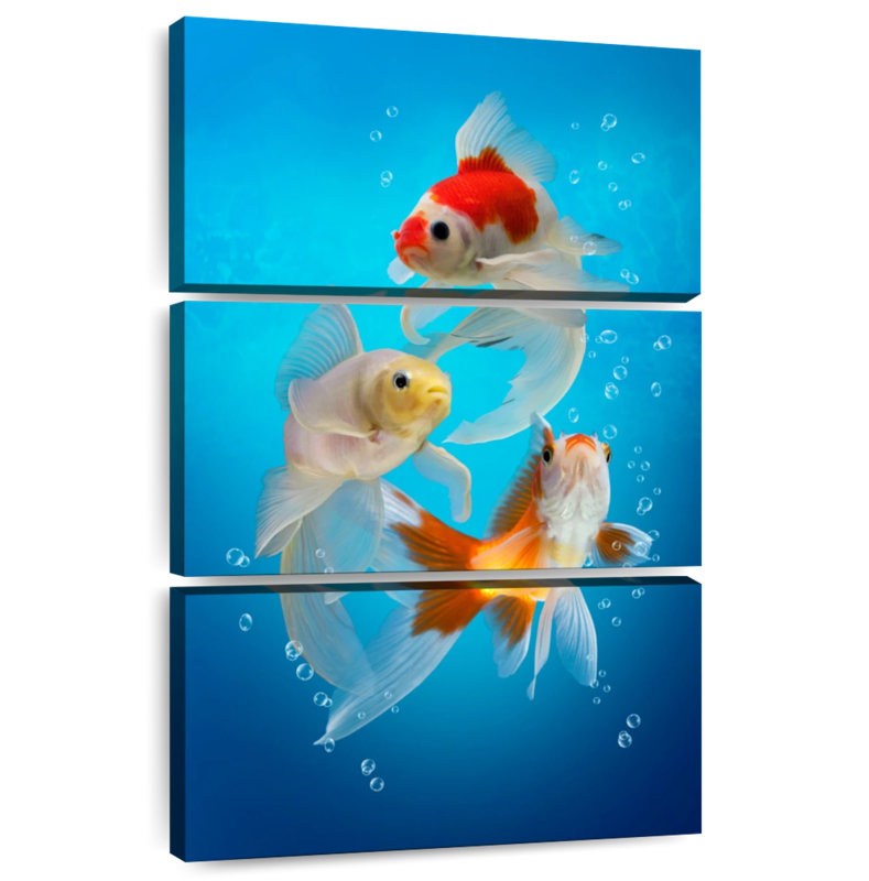 Brampt Colorful Aquarium Goldfish, 32" H x 20" W