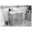 Delay 750mm Single Bathroom Vanity with Vessel Stone Basin-37305208
