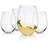 JoyJolt Spirits Stemless Wine Glass, 19oz.