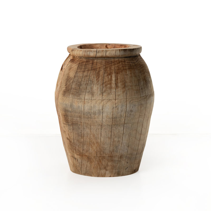 Toledo Wood Jar