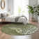 Premium Machine Washable Cerrito Olive Rug