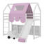 Structure de lit en mezzanine avec tente-930137513-930137517