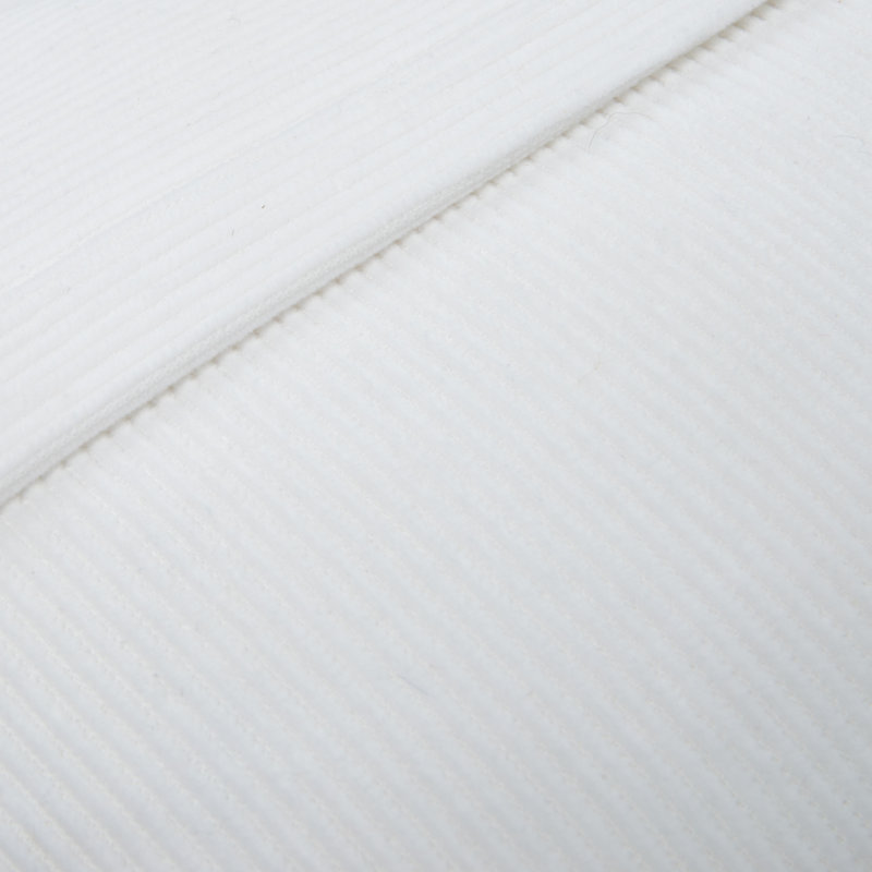 Coussin en coton Brockett, Blanc