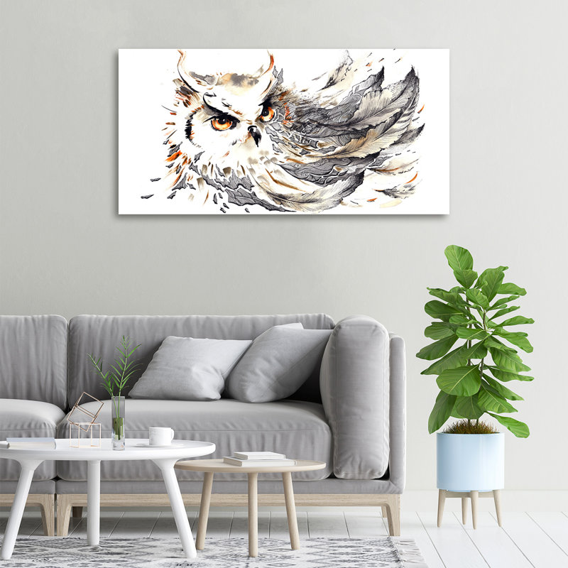 Owl - No Frame Print on Canvas