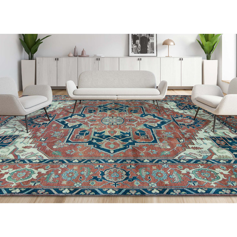 Oriental Area Rug, Rectangle 9' x 12'