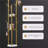 Freestanding 9 - Hook Coat Rack