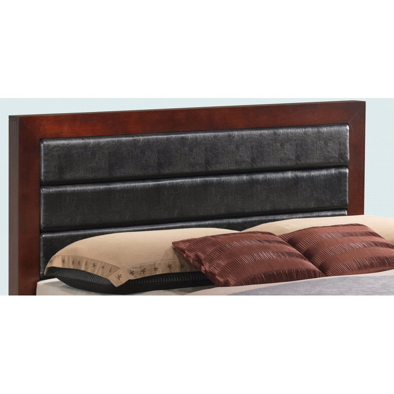 Elegant Cherry Full Bed With Transitional Style