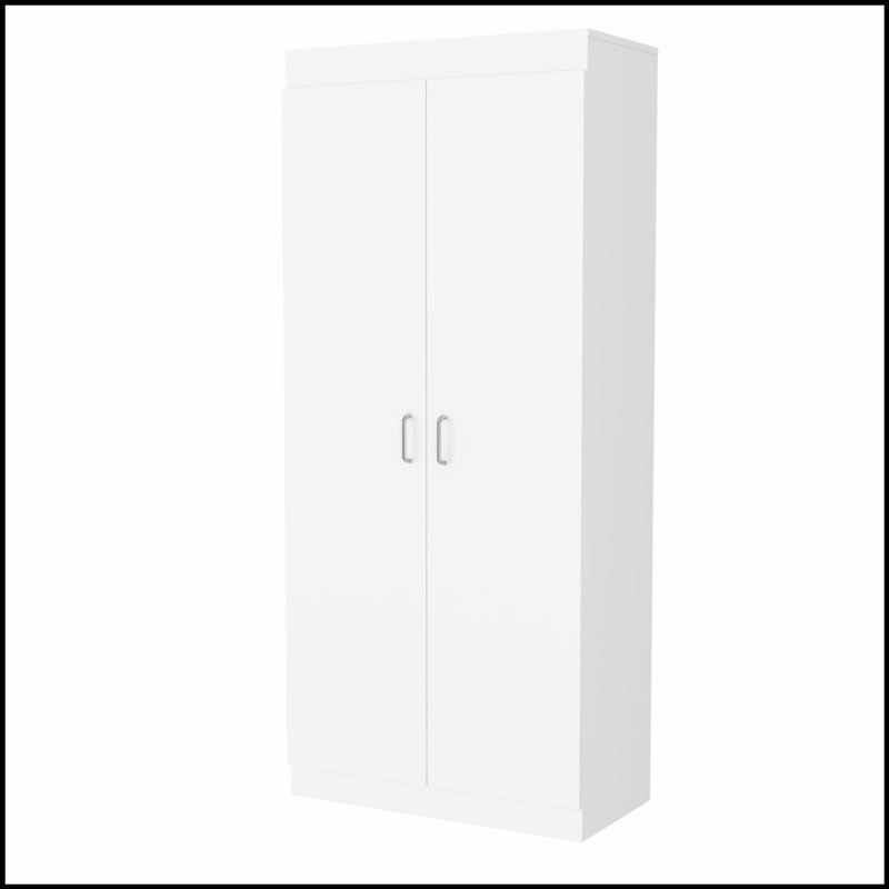 Armoire garde-manger à 5 tablettes Hill avec rangement spacieux et finition élégante pour les cuisines et les salles à manger modernes