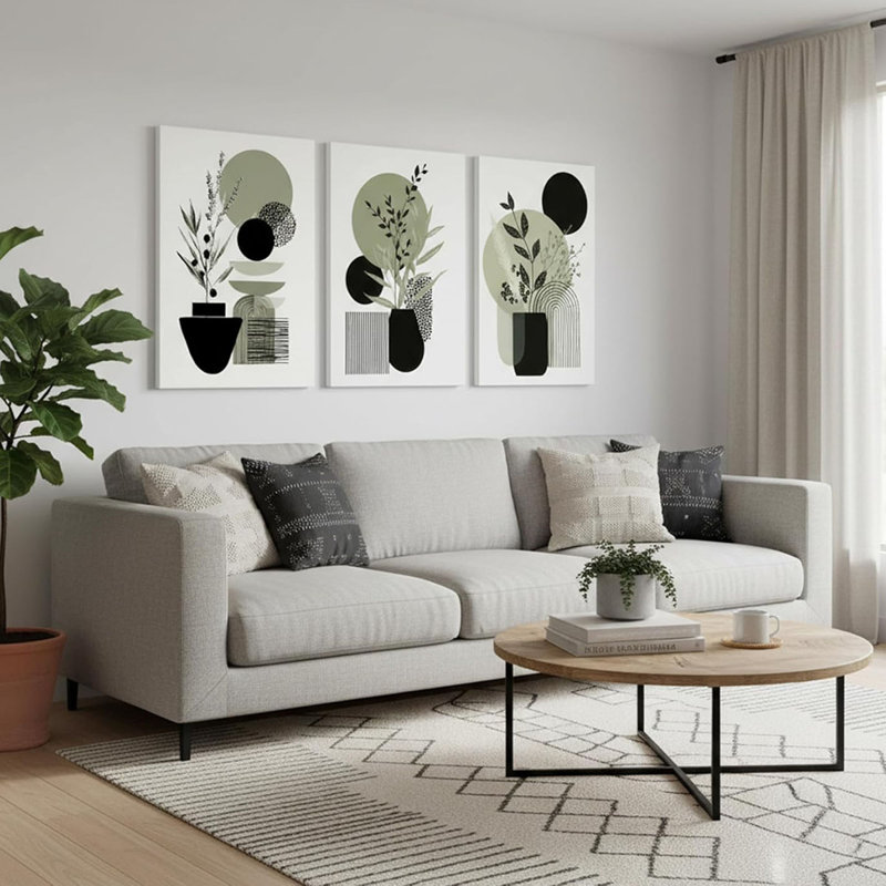 3 Piece Wrapped Canvas Print