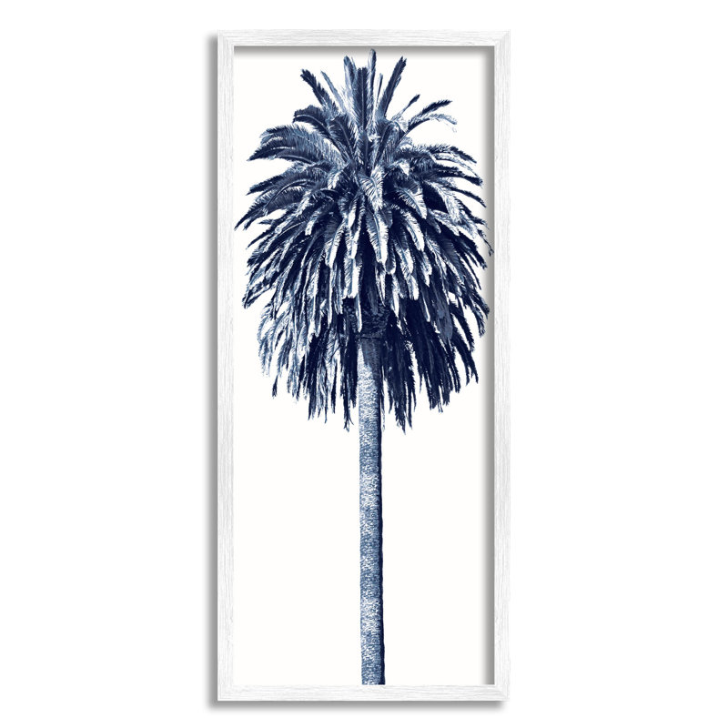 Art contemporain de giclée par Devon Davis, H 24 po x l 10 po x P 1,5 po, Giclée encadrée blanc bord de mer