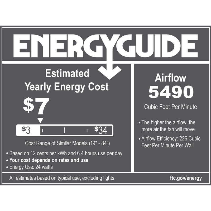 Visual Comfort Fan Collins Smart 70 Indoor Ceiling Fan with Threaded Downrod, Natural Honey blades and Handheld Remote