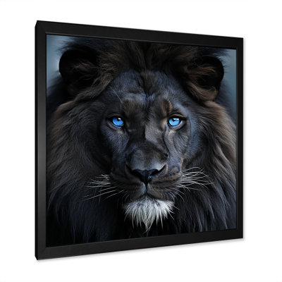 Midnight Lion - Lion Animal Wall Decor