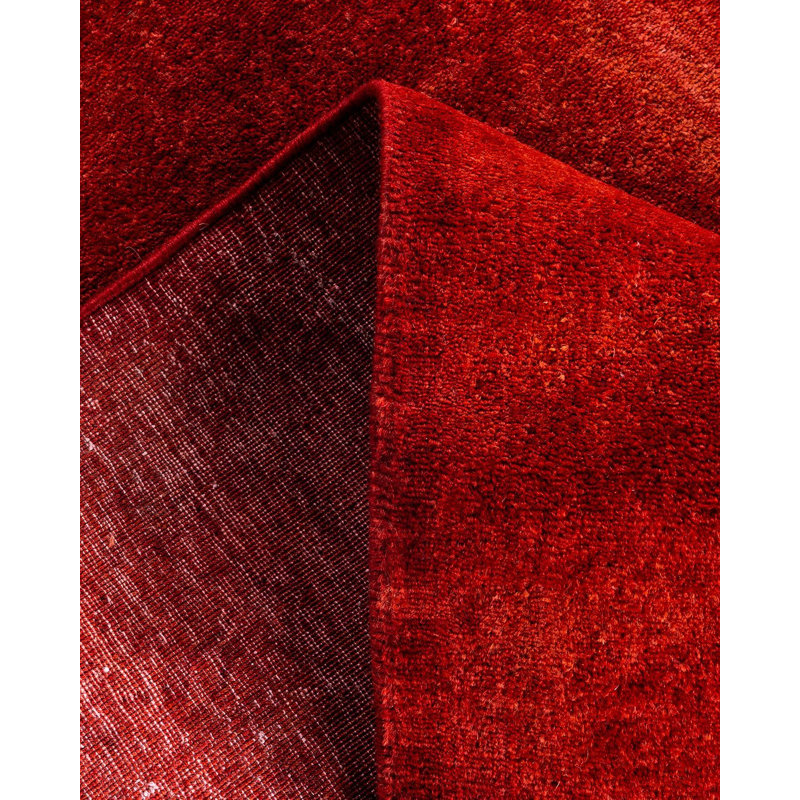 Overyed One-of-a-Kind Runner 2'7" x 7'10" Hand Knotted Area Rug