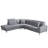 Caicedo 113.38''W Upholstered Sectional Sofa with Chaise-1576630323