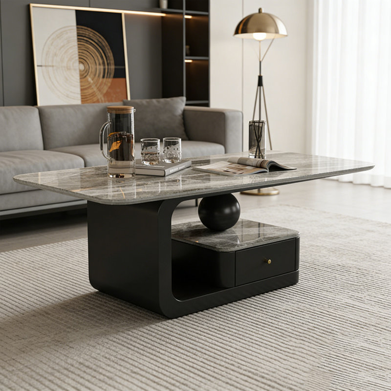 Chestertown, 16.53" H x 39.37" L x 21.65" W, Black, Gray