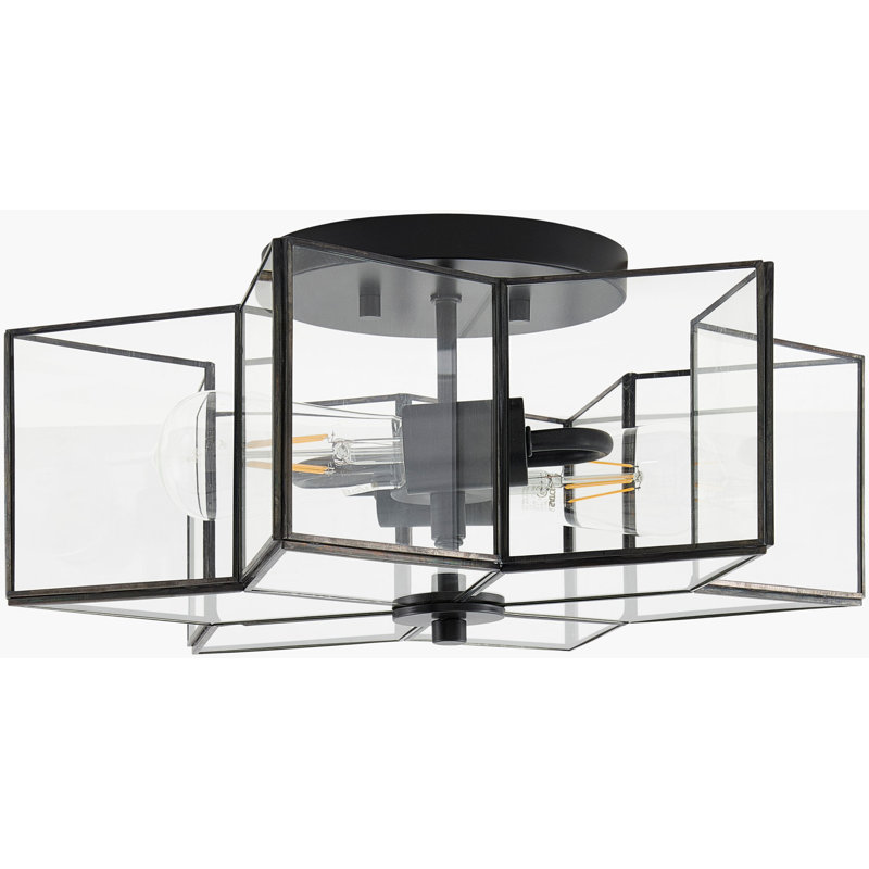Ackley Pendant, Noir mat