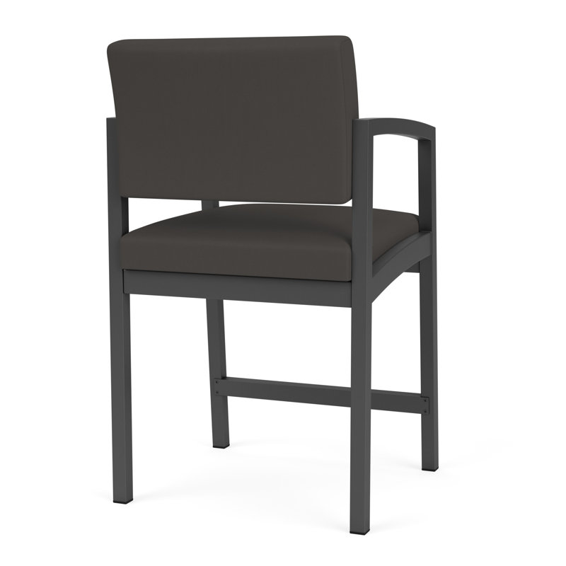 Structure en métal Lenox, Gris anthracite, Noir Patriot Plus - Vinyle lavable au chiffon