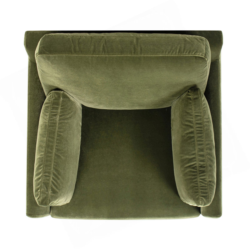Fauteuil de ferme 36 po, vert olive
