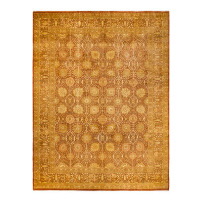 Classic One-of-a-Kind 9' 3" X 12' 1" Hand Knotted Area Rug