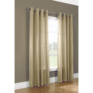 Eider & Ivory™ Galion Solid Color Semi-Sheer Thermal Grommet Single ...