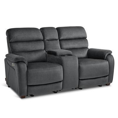 Causeuse inclinable électrique avec console Zero