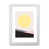 White Framed