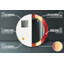 Huldar Glass Flat Wall Mirror