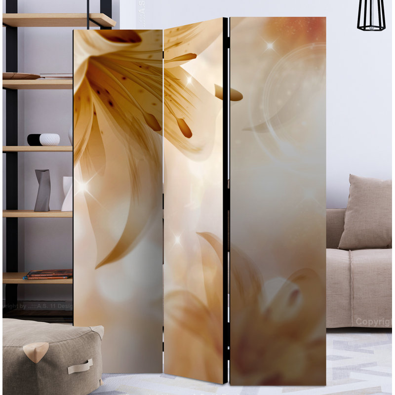 Gidget 172cm H Folding Room Divider, 3