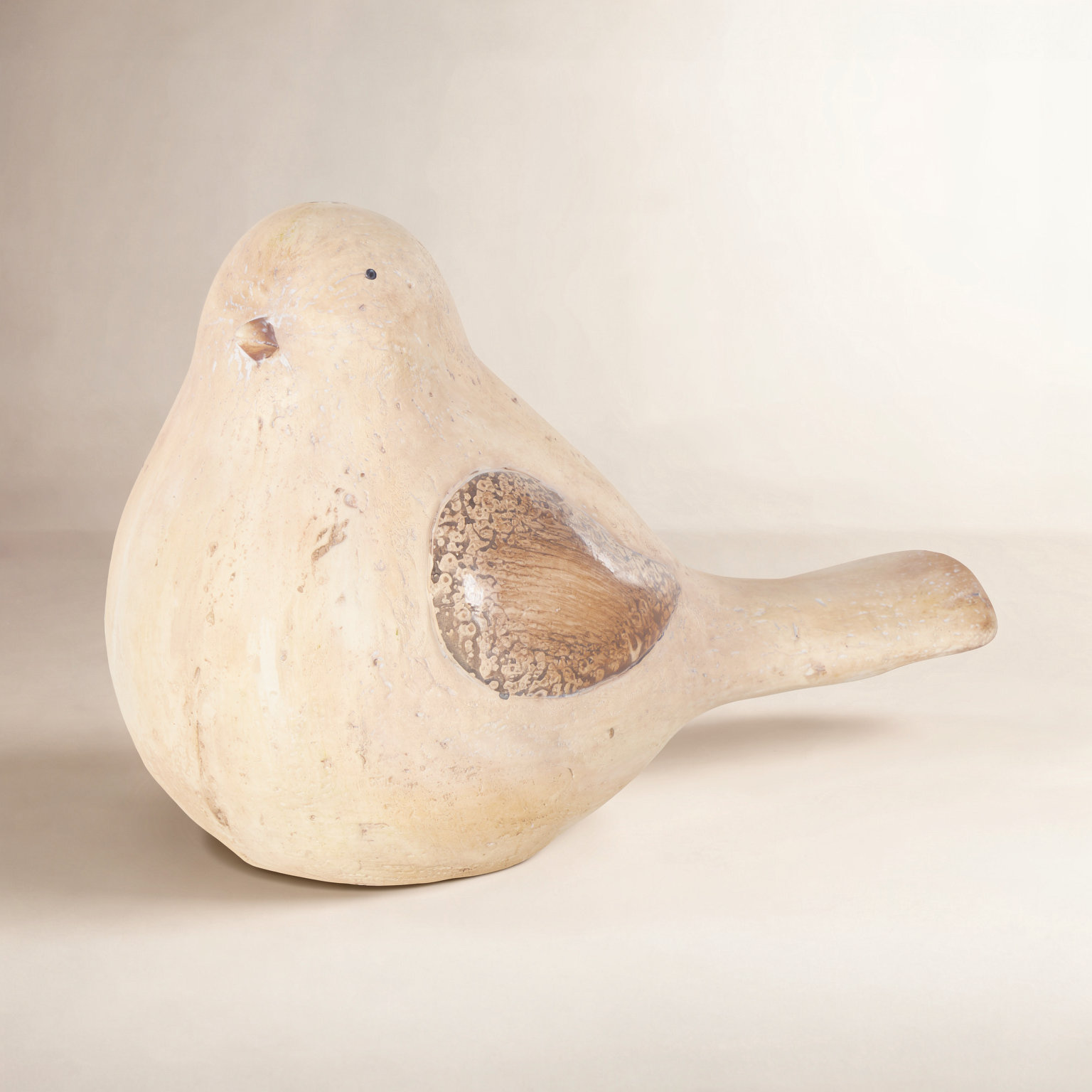 Sitting Bird Garden Sculpture