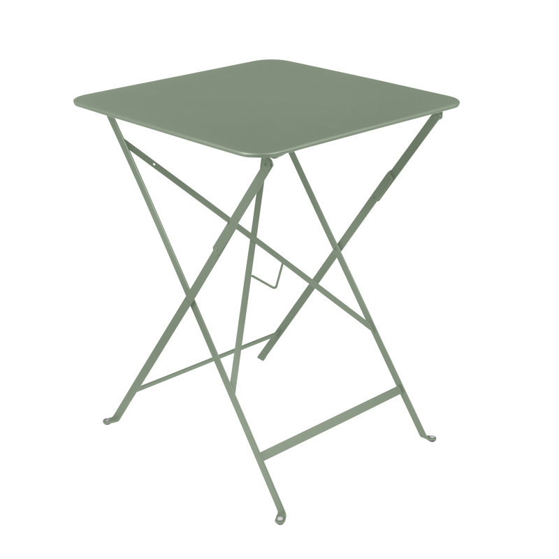 Outdoor Dining Table, 29" H x 28" L x 28" W, Acapulco Blue