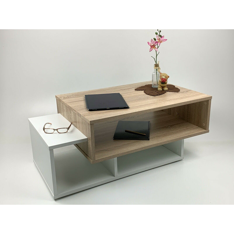 Coffee table with storage space