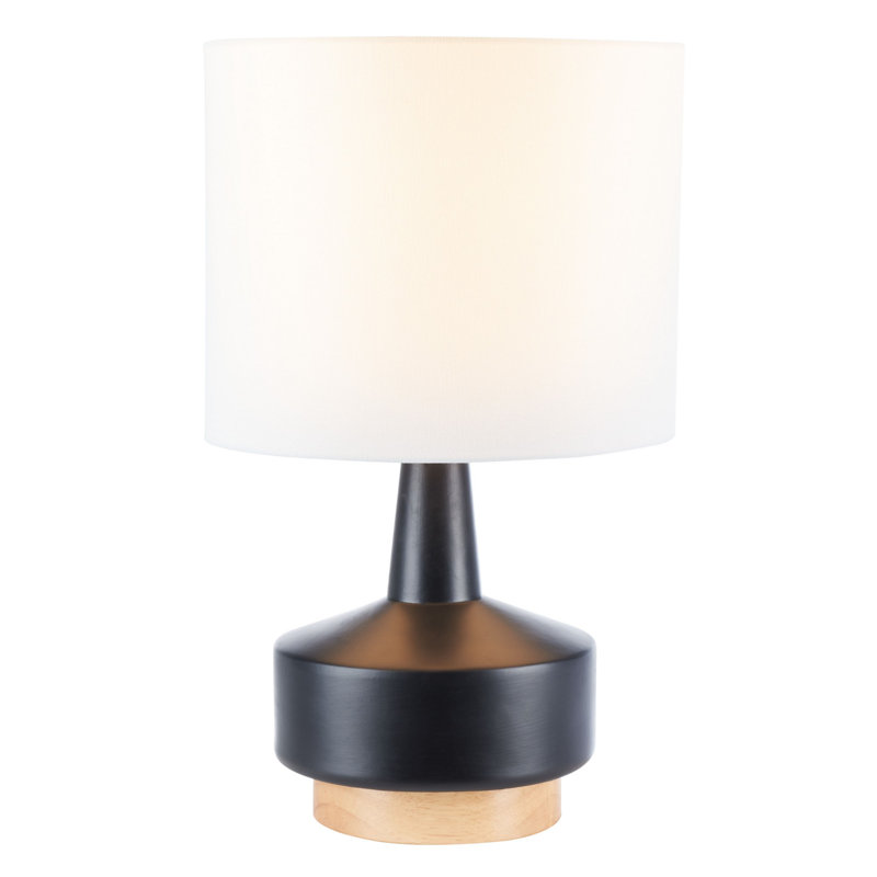 Lampe de table 21 po Aleksi, Noir