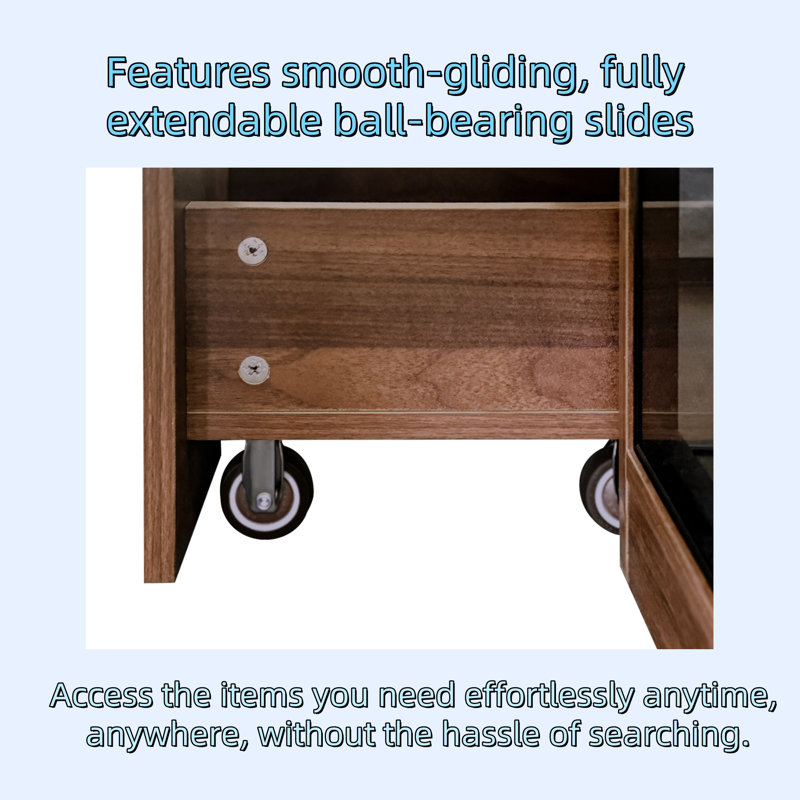 Glass Door Display Cabinet With Lighting