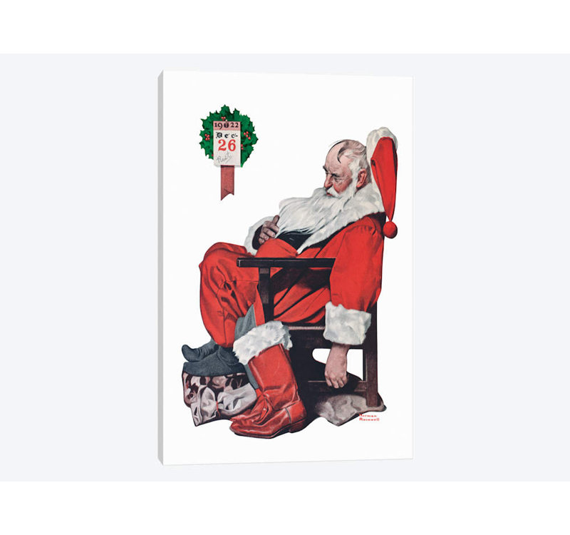 Norman Rockwell - Wrapped Canvas Print, 66.04 cm H x 45.72 cm W x 1.91 cm D