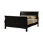 Ensemble de chambre à coucher avec lit-bateau Jeanine_4 pièces-1710001933-1710001932