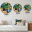 Color Fusion VI - Horloge murale moderne-60327672