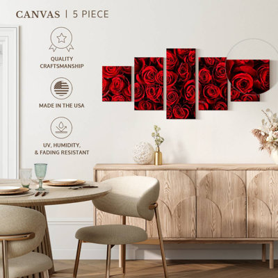Bouquet de roses rouges