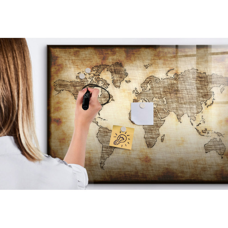 Magnetic Glass Dry Erase Board