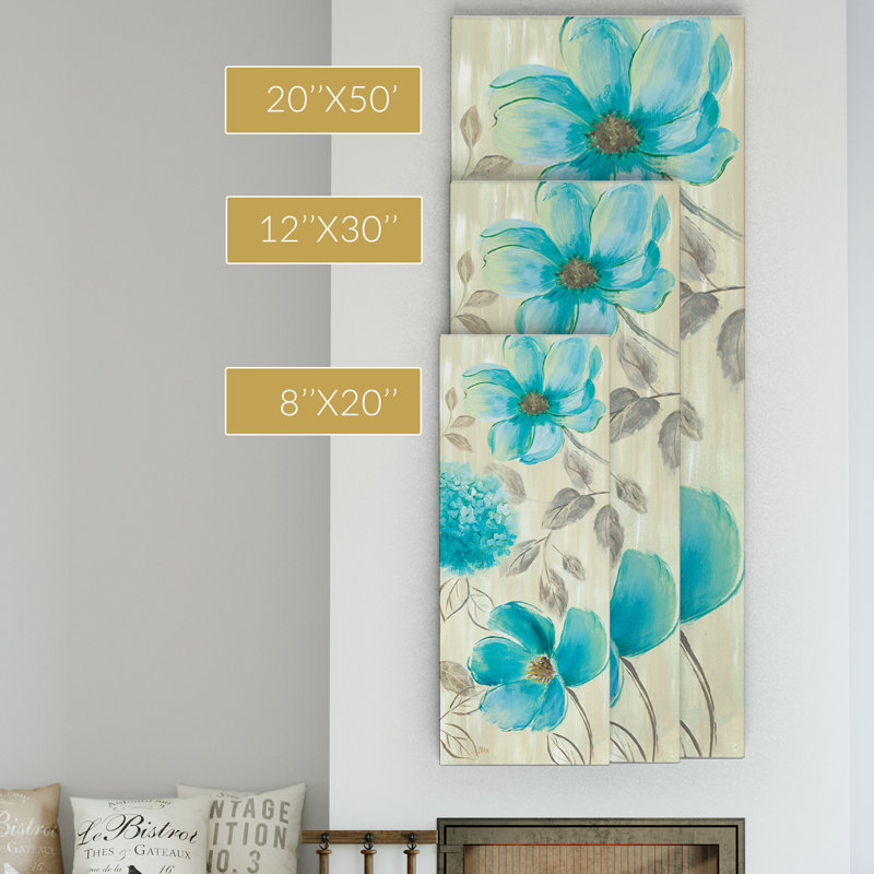 Impression sur toile tendue, H 8 po x l 20 po x P 1,5 po