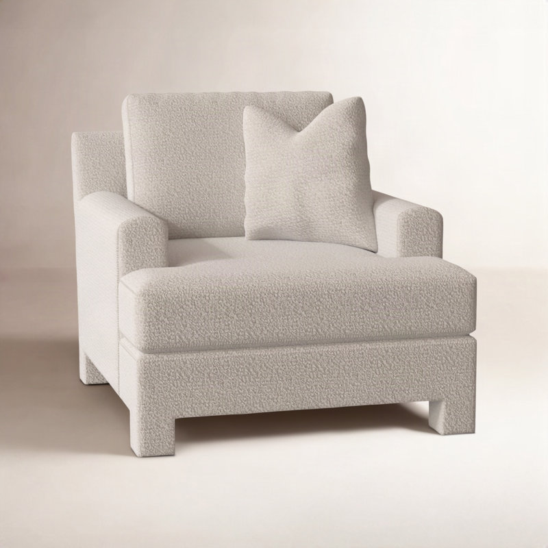 Mily Bernhardt Mily Chair, Cream Boucle 1146-002