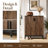 Dracut 20 Pair Shoe Storage Cabinet-1412438246