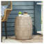 Outdoor Lightweight Concrete Side Table,