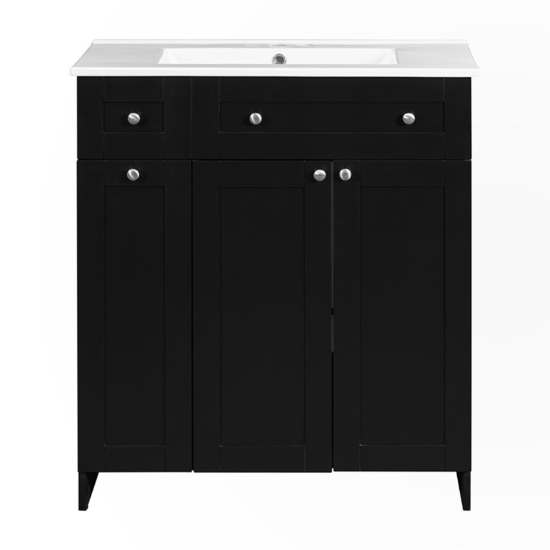 Armoire décorative, Noir