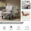 Fauteuil rembourré de 27,15 po de largeur avec garniture cloutée Iliana-1489066025