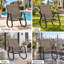Chaise berçante d'extérieur en métal -94541193